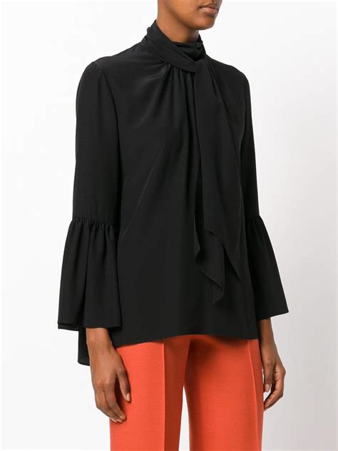 fendi black blouse|fendi clearance outlet.